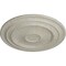 Ekena Millwork Giana Ceiling Medallion (Fits Canopies up to 7 7/8"), 32 5/8"OD x 1 1/2"P, Pot of Cream Crackle CM32GIPCC - alternate 3